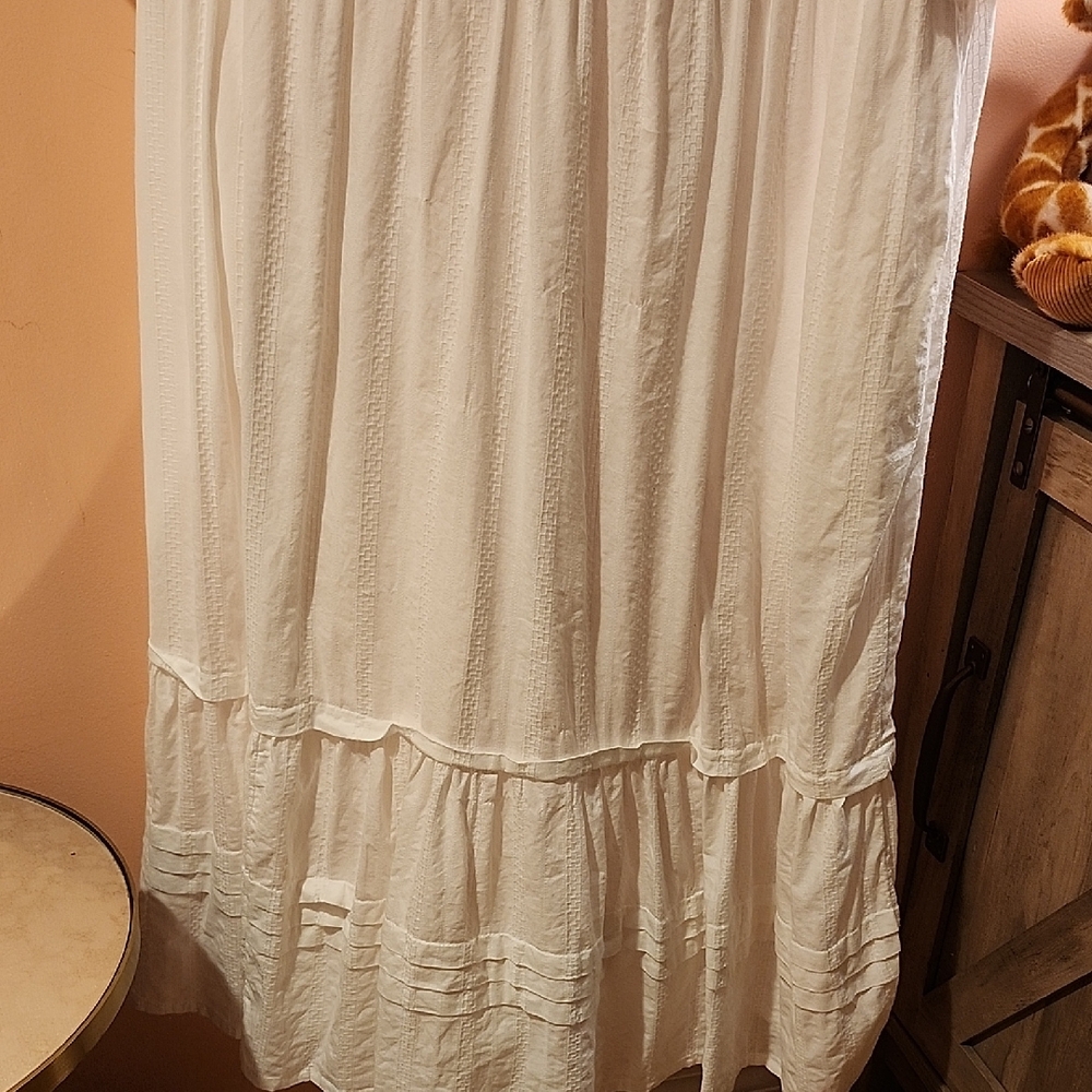 Universal Thread White Women's Dress W/Pockets - Picture 4 of 10